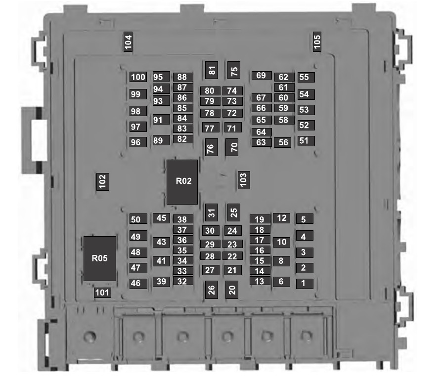 2021 Ford E-350 Cigarette lighter fuse