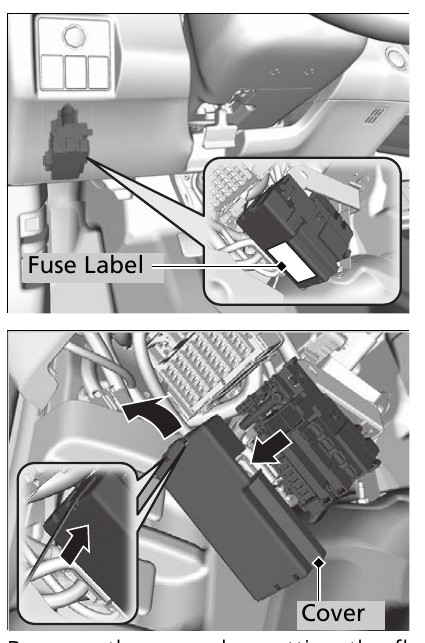2021 Honda HR-V Cigarette lighter fuse
